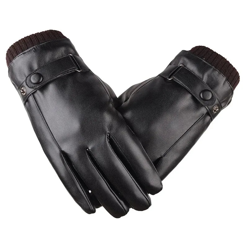 The Cavaliere Leather Winter Gloves