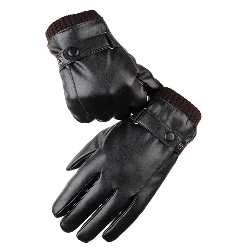 The Cavaliere Leather Winter Gloves